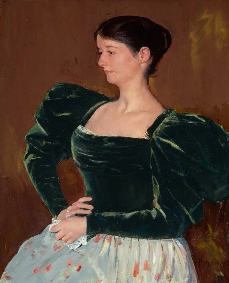 Mary Cassatt - 172, Ritratto della signora Clement B. Newbold